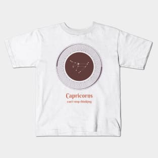 capricorn zodiac sign test Kids T-Shirt